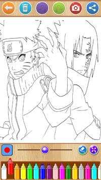 Naruto VS Sasuke Coloring Book screenshot 3