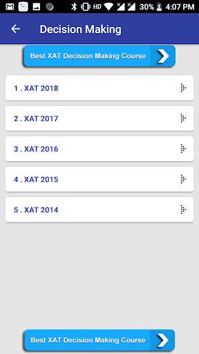 XAT Decision Making to prepare for XAT 2020 Exam screenshot 2