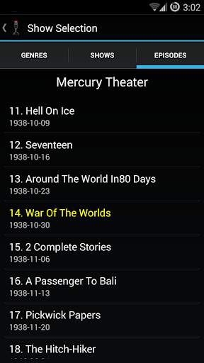 Old Time Radio Player screenshot 4