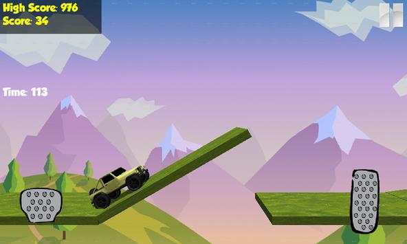 Hill Climb Car Racing 3D screenshot 1