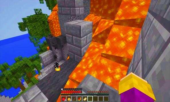 Volcano RUN parkour. Map for Minecraft PE screenshot 3