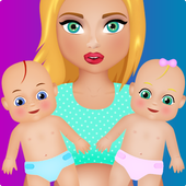 pregnancy gender test game icon