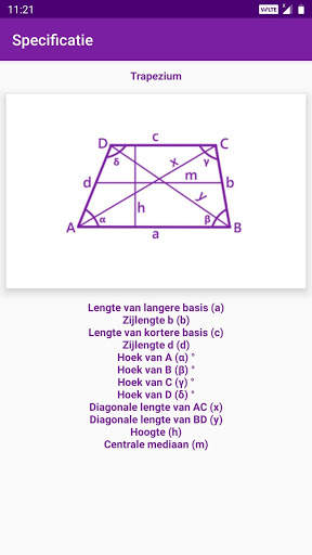 Geometrie Rekenmachine screenshot 5