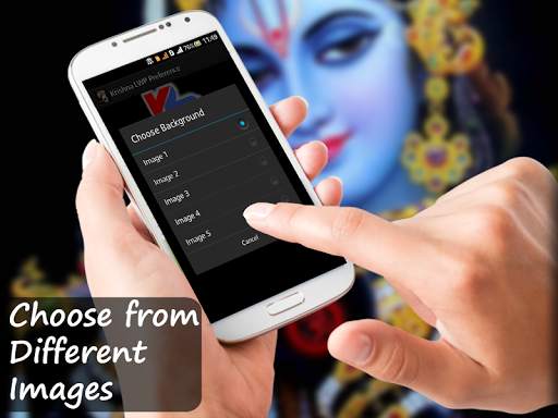 Krishna Live Wallpaper screenshot 2