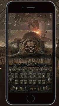 Skull Army keyboard weapons bullets  Arms theme screenshot 2
