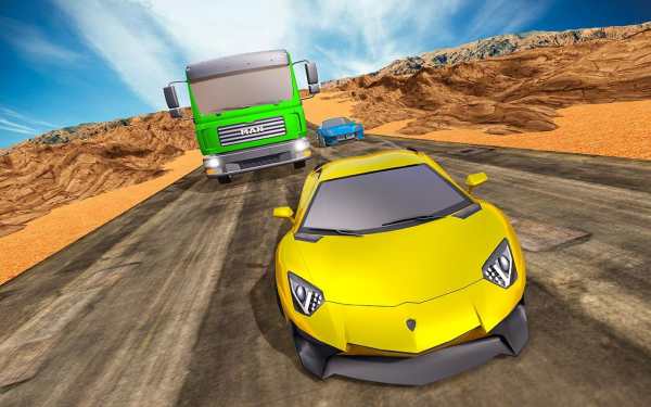 Highway Car Racing Simulator स्क्रीनशॉट 3
