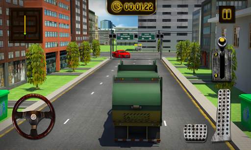 Garbage Dumper Truck Simulator screenshot 1