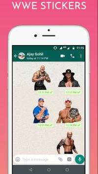 WWE Stickers for whatsapp (WAStickerApps) स्क्रीनशॉट 2