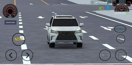 Lexus Car Simulation: Car Game स्क्रीनशॉट 1