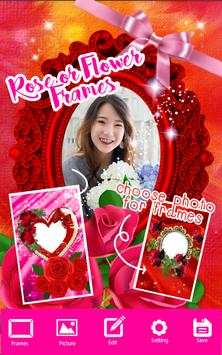 Rose Frame or Flower Frames screenshot 1