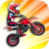 Stunt Bike Hill Race