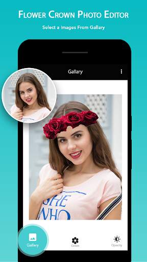 Flower crown photo editor screenshot 4