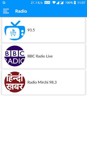 Live TV Radio Stream 5 تصوير الشاشة