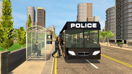 Police Bus Game: US Cops Coach screenshot 1
