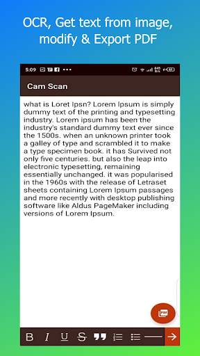 CamScan, Bills, Docs, ID Cards, Sign Docs, OCR, QR screenshot 3