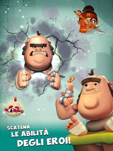 Smashing Four: PvP Eroe urto screenshot 7