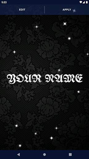 HD Black Amoled Live Wallpaper screenshot 2