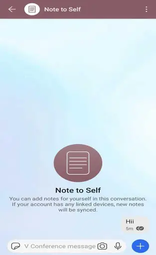 V ChAt screenshot 1