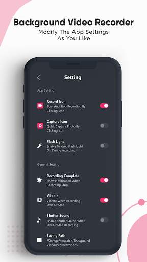 Background Video Recorder screenshot 4