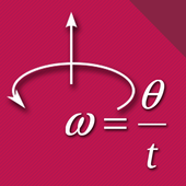 Angular speed units icon