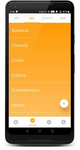 Podcast Player screenshot 2