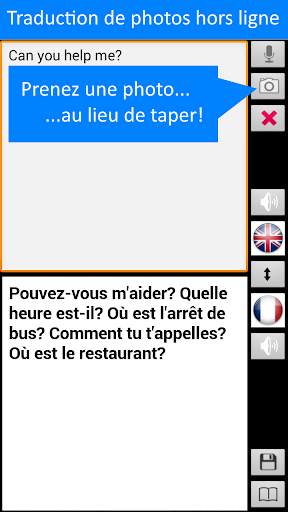 Traducteur hors ligne: Voix-texte-photos 8 langues screenshot 7