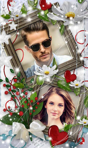 Flower Dual Photo Frames App screenshot 7