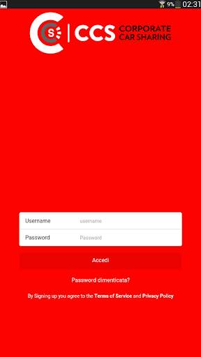 CCS Corporate Car Sharing screenshot 1