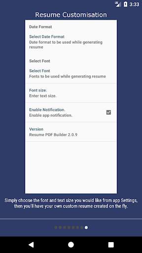 Resume PDF Maker screenshot 8