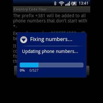 Country Code Fixer screenshot 2