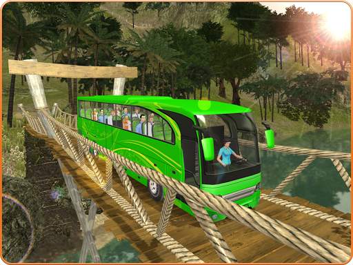 OffRoad Transit Bus Simulator - Hill Coach Driver screenshot 7