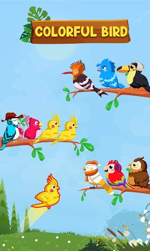 Bird Sort - Color Sort Puzzle screenshot 3