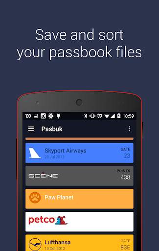 Pasbuk - Grab and go with your passbook passes screenshot 1