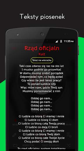 Crimson Music Player - MP3 , Lyrics, Playlist screenshot 2