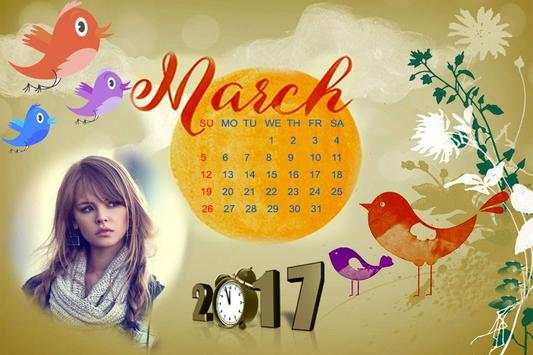 Calendar Photo Frames 2017 screenshot 4