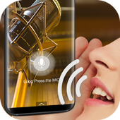Voice detection style lock screen for prank иконка