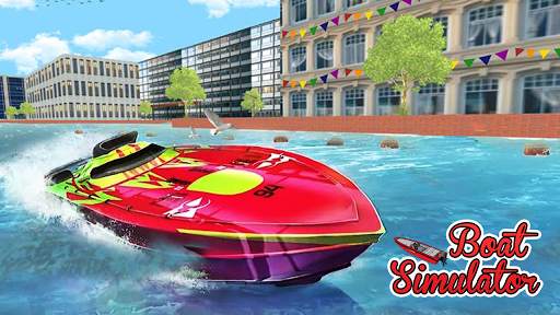 Boat Games Driving 3D screenshot 1
