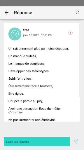 Forum Q/R Concours Infirmier screenshot 4