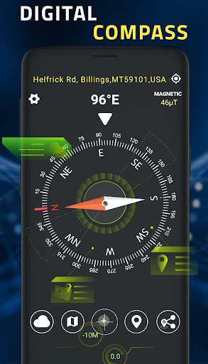 Digital Compass for Android screenshot 1