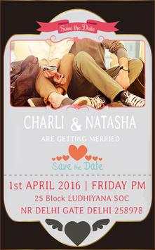 wedding invitation card maker скриншот 5
