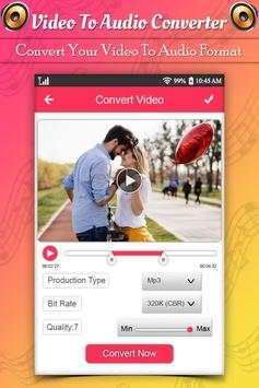 Video to Audio Converter:  Video to MP3 3 تصوير الشاشة