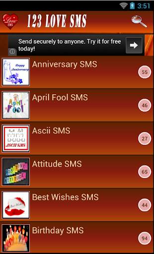 123 Love Messages screenshot 6