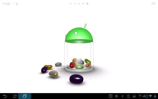 3D Jelly Bean Live Wallpaper screenshot 4
