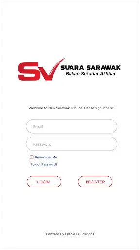 Suara Sarawak e-paper screenshot 1