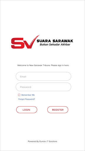 Suara Sarawak e-paper screenshot 1