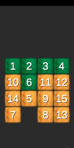 Sliding puzzle 1234 screenshot 4