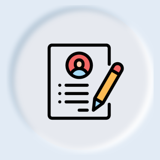 Resume Builder App Free CV Maker App Freshers PDF icon