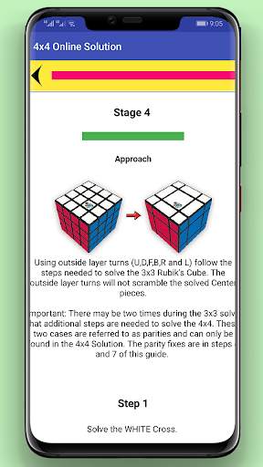 How to Solve Rubik's Cube 4x4 Step By Step screenshot 5
