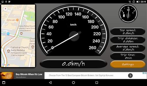Simple Speedometer Lite screenshot 4