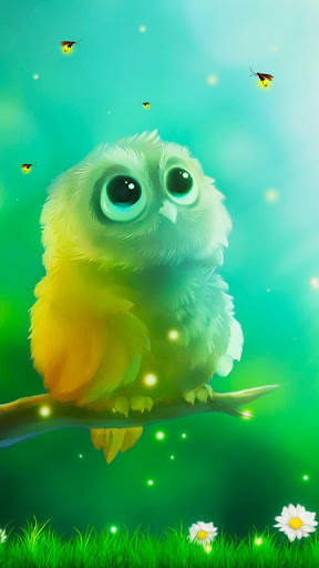 Cute Owl APUS Live Wallpaper screenshot 6